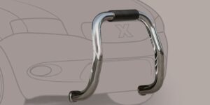 Přední ochranný nerezový rám