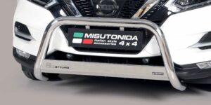 Přední ochranný nerezový rám pro Nissan Qashqai 2017