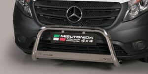 Přední ochranný nerezový rám