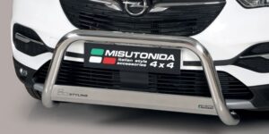 Přední ochranný nerezový rám