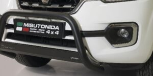 Přední ochranný nerezový rám pro Renault Alaskan černý