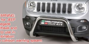 Přední ochranný nerezový rám