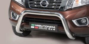 Přední ochranný nerezový rám pro Nissan Navara