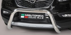 Přední ochranný nerezový rám