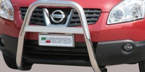 Přední ochranný nerezový rám pro Nissan Qashqai 2007-