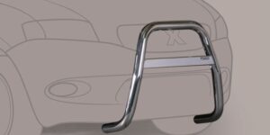 Přední ochranný nerezový rám