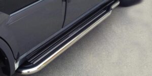 Boční ochranné nerezové celonášlapy Hyundai Terracan