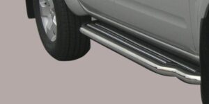 Boční ochranné nerezové celonášlapy pro Nissan Navara
