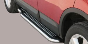 Boční ochranné nerezové celonášlapy pro Nissan Qashqai 2007-