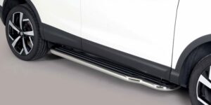 Boční ochranné nerezové celonášlapy pro Nissan Qashqai 2017