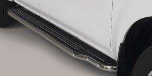 Boční ochranné nerezové celonášlapy pro Renault Alaskan