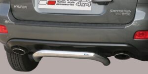 Zadní ochranný nerezový rám