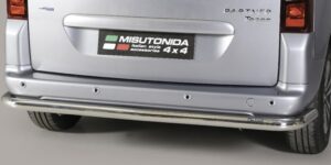 Zadní ochranný nerezový rám