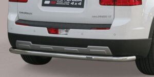 Zadní ochranný nerezový rám