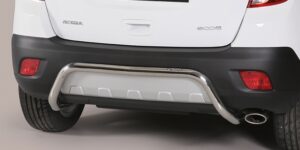 Zadní ochranný nerezový rám