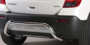 Zadní ochranný nerezový rám