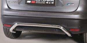 Zadní ochranný nerezový rám pro Nissan Qashqai 2014