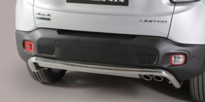 Zadní ochranný nerezový rám