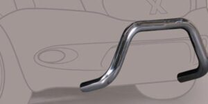 Přední ochranný nerezový rám