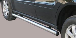 Boční ochranný nerezový rám - tyč