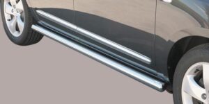 Boční ochranný nerezový rám - tyč