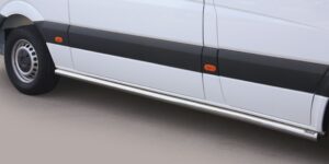 Boční ochranný nerezový rám - tyč