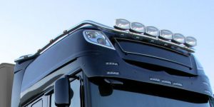 Světelná Rampa, horní, 6 + LED