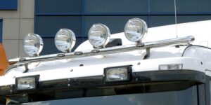 Světelná Rampa, horní, 4 + LED