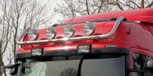 Světelná Rampa, horní, 4 + LED