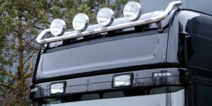 Světelná Rampa, horní, 4 + LED