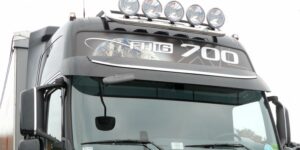 Světelná Rampa, horní, 5 + LED