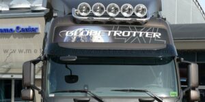 Světelná Rampa, horní, 5 + LED