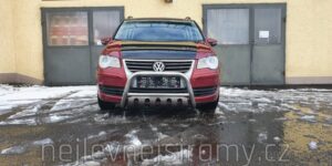 TA Přední ochranný nerezový rám s krycím plechem pro Volkswagen Touran