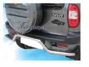 Zadní ochranný nerezový rám