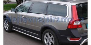 TA Boční ochranné nerezové nášlapy trubky pro Volvo XC70