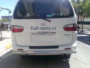 Zadní ochranný nerezový rám