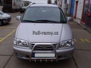 Přední ochranný nerezový rám