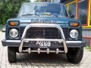 Přední ochranný nerezový rám