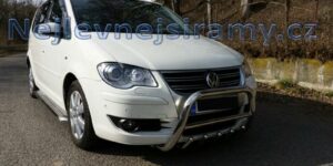 TA Přední ochranný nerezový rám se zuby pro Volkswagen Touran