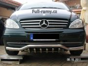 Přední ochranný nerezový rám