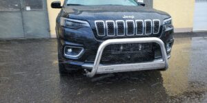 Jeep Cherokee přední ochranný rám s příčkou MI
