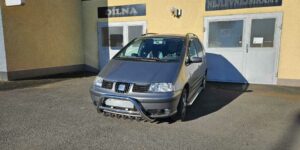 TA Přední ochranný nerezový rám se zuby pro Seat Alhambra