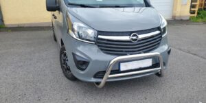 TA Přední ochranný nerezový rám Opel Vivaro