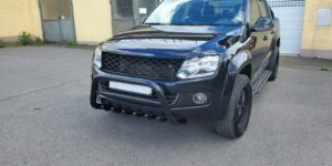 Přední černý ochranný rám se zuby TA