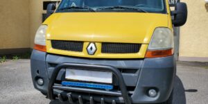 TA přední ochranný nerezový rám pro Renault Master