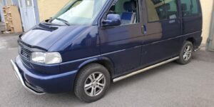 TA Boční ochranné nerezové nášlapy - trubka Volkswagen T4