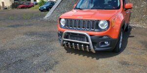 Přední ochranný nerezový rám se zuby TA