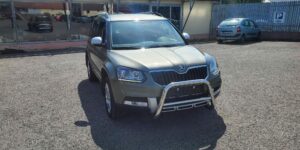 TA přední ochranný nerezový rám Škoda Yeti