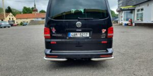 Zadní nerezové rohy pro Volkswagen Transporter T5