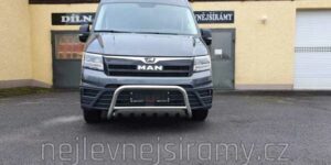 TA Přední ochranný nerezový rám s plechem pro Volkswagen Crafter 2017